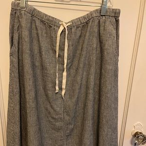 Eileen Fisher skirt. EUC Hemp/cotton